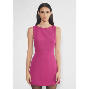 Aritzia Babaton Spectre Dress, Pomp Pink, Size 4
